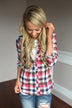 Pink & Brown Flannel