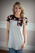 On Topic Floral Top