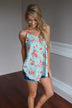 Early Bird Floral Top ~ Blue