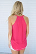 Lucky Tank Top ~ Hot Pink