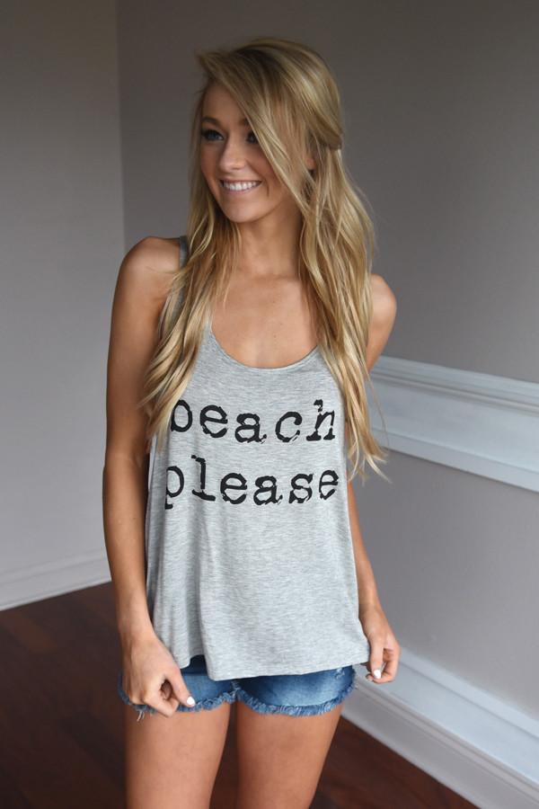 Beach Please ~ Grey