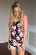 Good Thoughts Top ~ Floral