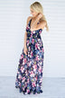 Sunshine & Summertime Maxi Dress ~  Navy
