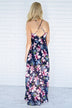 Sunshine & Summertime Maxi Dress ~  Navy