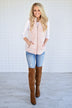 The Ultimate Sherpa Vest ~ Light Pink
