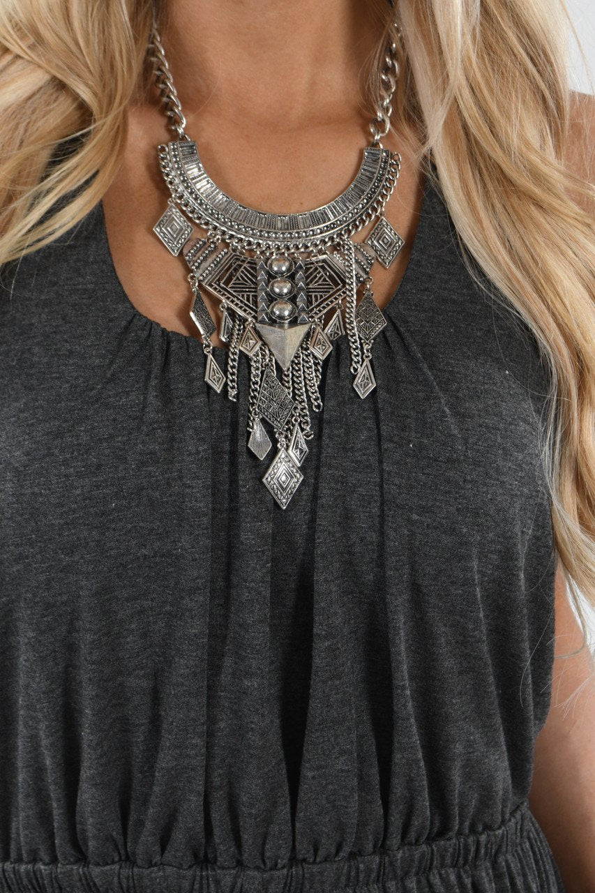 Charcoal Jumpsuit