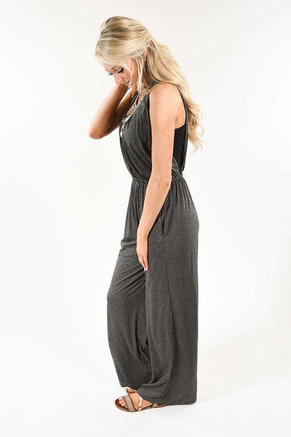 Charcoal Jumpsuit