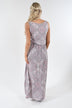 Hello There ~ Ethnic Print Maxi Dress