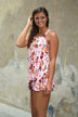 Flower Power Tank ~ Pink