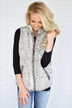 The Ultimate Sherpa Vest ~ Grey