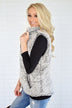 The Ultimate Sherpa Vest ~ Grey