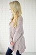 Light Purple V-Neck Sweater