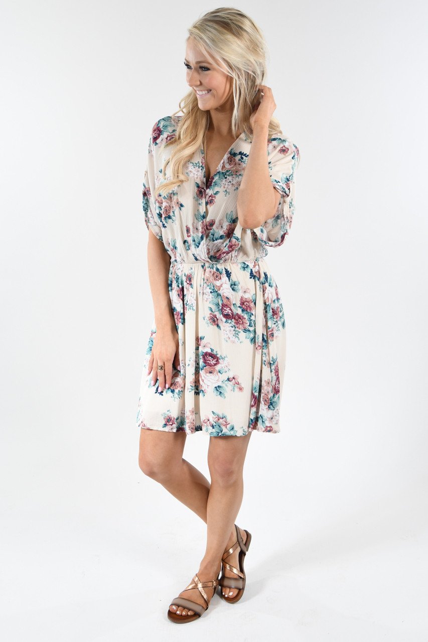 The Distance Between Us Floral Dress