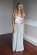 Graceful in Grey Maxi