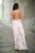 Feeling Pink ~ Floral Maxi Dress