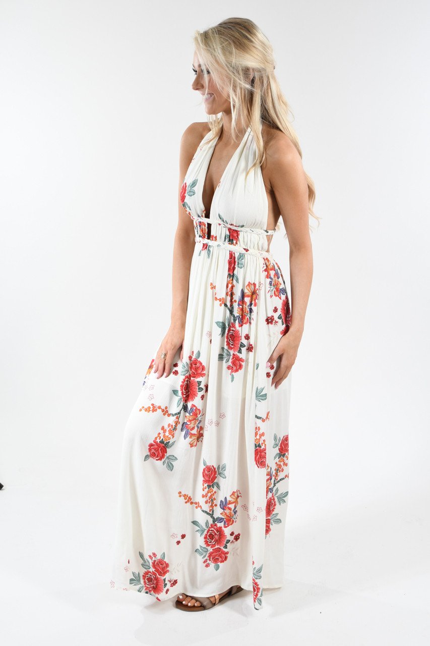 Magic Moments Maxi Dress - Ivory