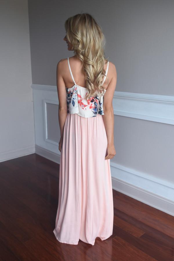 Graceful in Pink Maxi