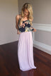 Graceful in Purple Maxi