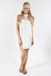 All About the Lace Halter Dress