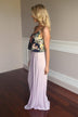 Graceful in Purple Maxi
