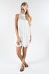 All About the Lace Halter Dress