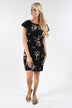 Classy Lady in Black Dress