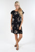 Classy Lady in Black Dress