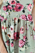 Light Green Floral Dress