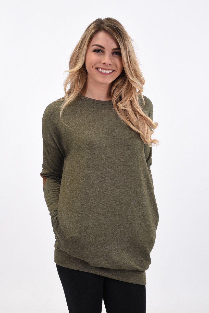 Patch Me If You Can Top ~ Olive