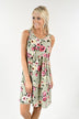 Light Green Floral Dress