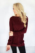 Forever Cozy Tunic Top ~ Burgundy