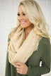 Oatmeal Infinity Scarf