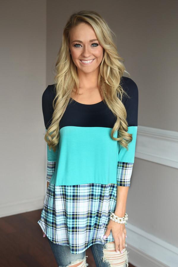 Plaid to Perfection ~ Blue