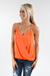 Lucky Bright Orange Tank Top