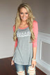 Blessed Tee ~ Coral