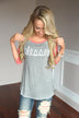 Blessed Tee ~ Coral
