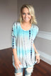 The Girl Loves Blue Top