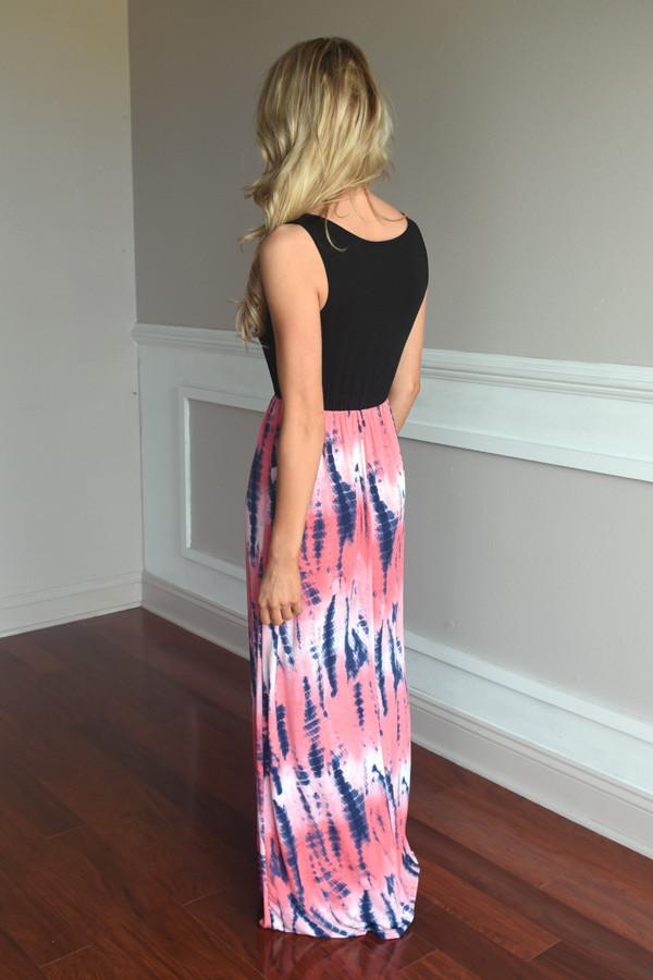 Dipped in Dye Maxi ~ Pink