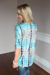 The Girl Loves Blue Top
