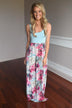 Splash into Summer Maxi Dress~ Blue