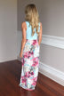 Splash into Summer Maxi Dress~ Blue