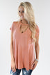 Apricot Choker Top