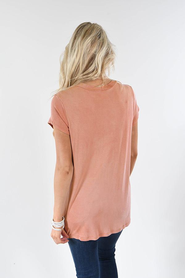 Apricot Choker Top