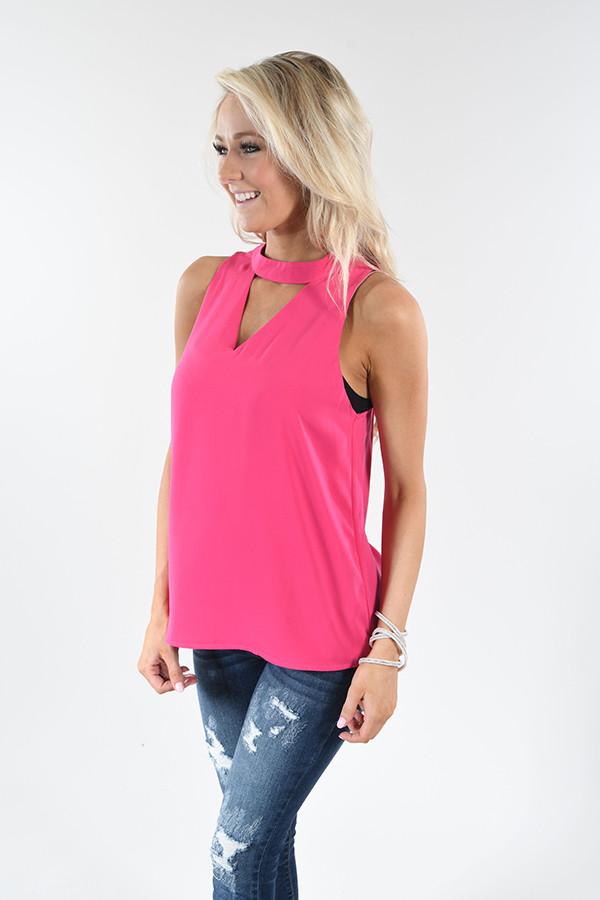 Steal the Show Top ~ Hot Pink