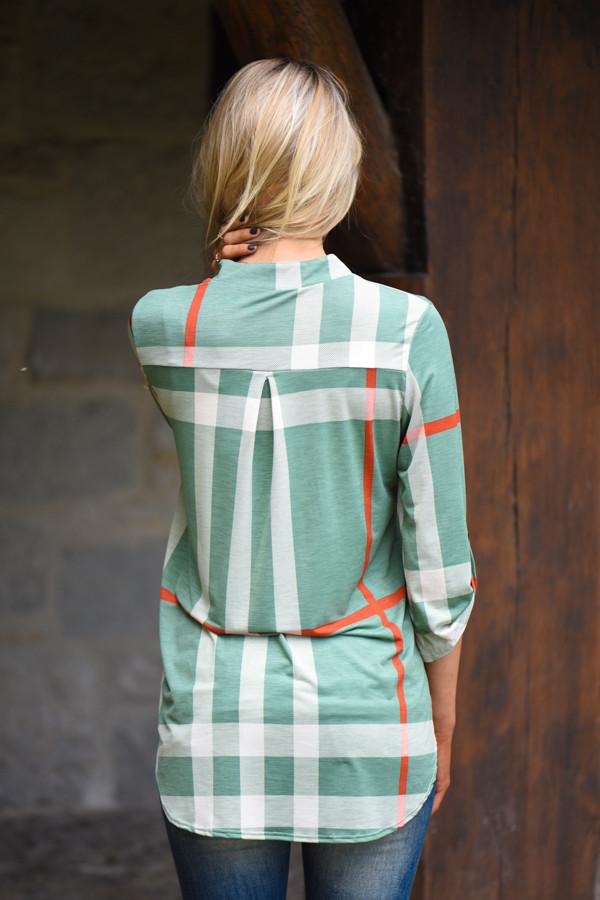 Work From 9-5 Top - Mint