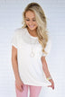 Ready or Not Pocket Top ~ White