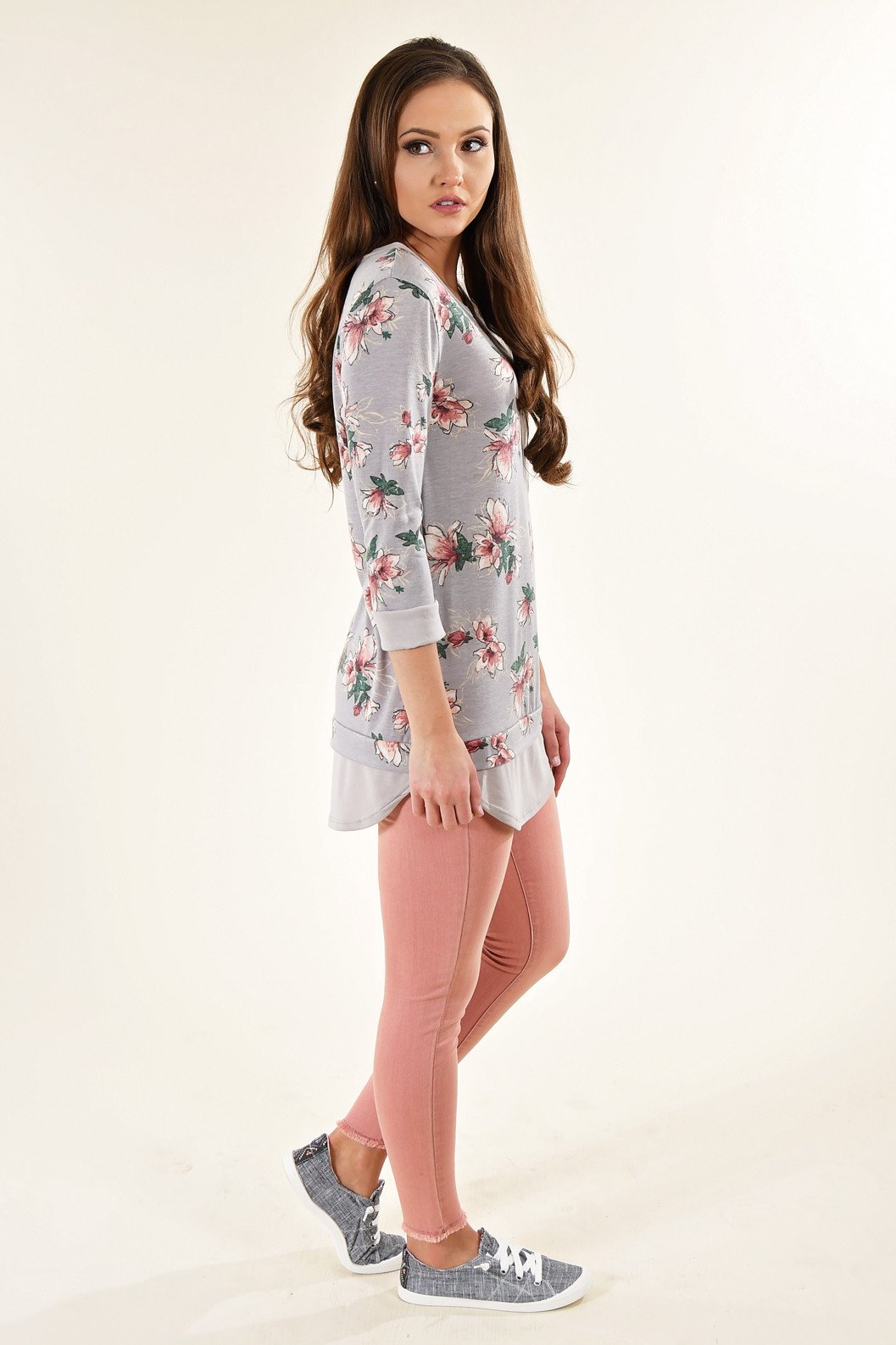 Fine Floral Top