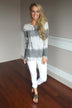 Level Up Top ~ Grey