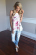 Chic in Floral Top