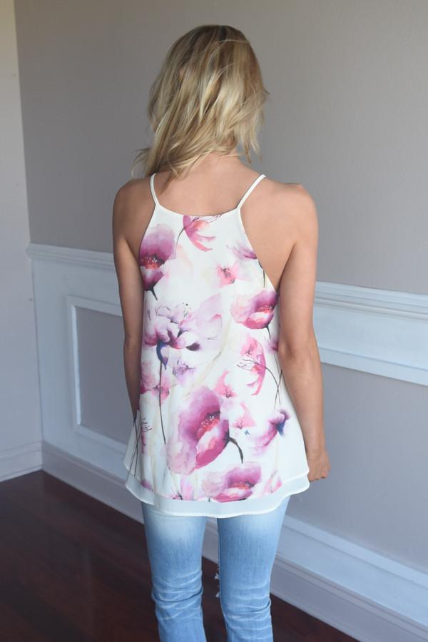 Chic in Floral Top